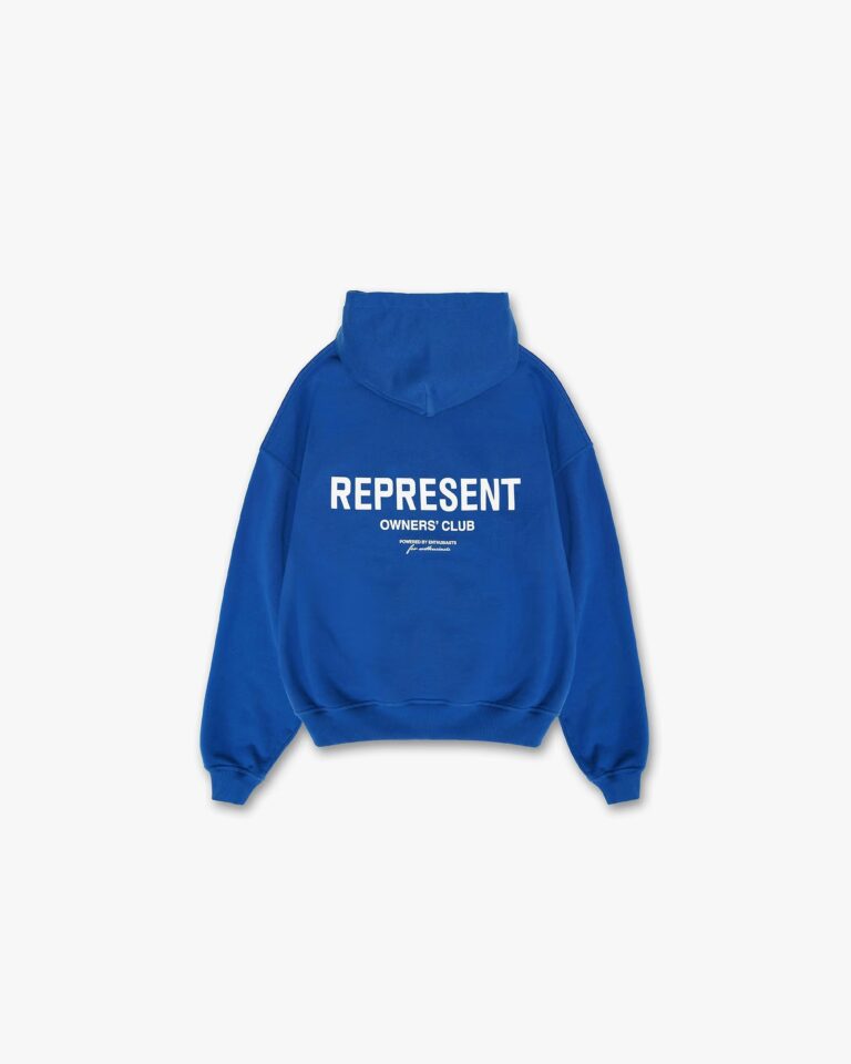 Blue Represent Hoodie, A Cutting edge Closet Staple