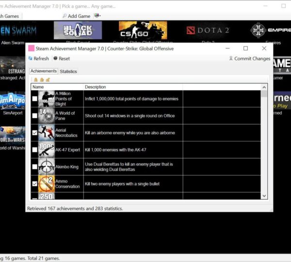 Steam Achievement Manager