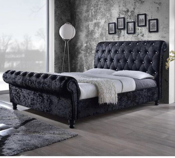 upholster sleigh bed