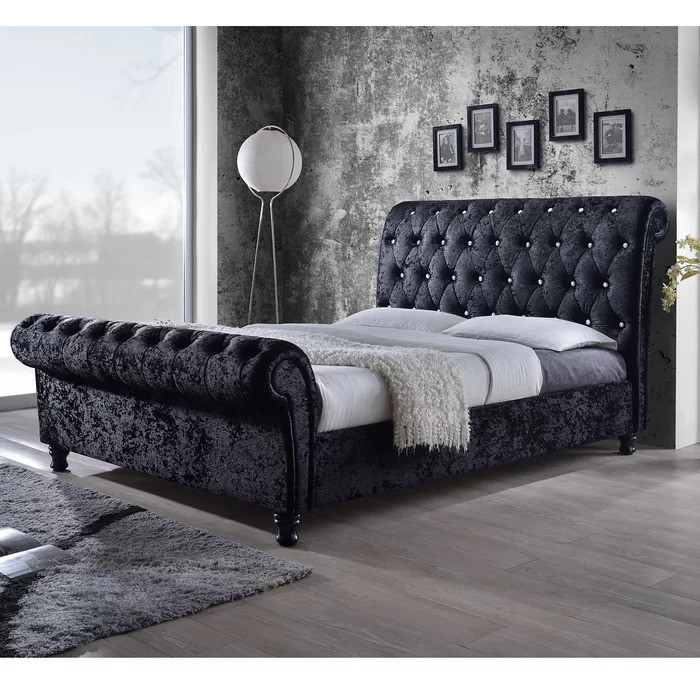 upholster sleigh bed