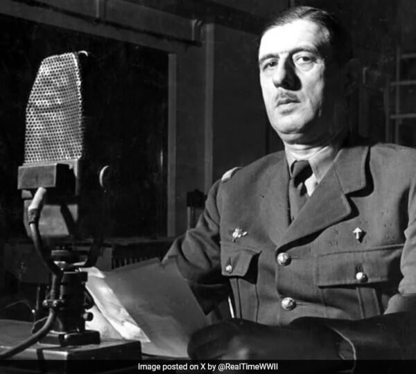 Charles De Gaulle’s Famed World War II Speech On Show For First Time