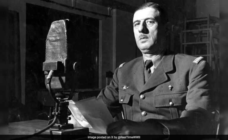 Charles De Gaulle’s Famed World War II Speech On Show For First Time