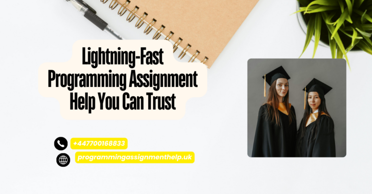 Lightning-Fast Programming Assignment Help You Can Trust