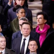 Elon Musk A Surprise Guest At Notre Dame Re-Opening In Paris