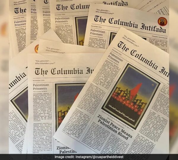 Anti-Israel Students Launch ‘Columbia Intifada’ Newspaper At US University