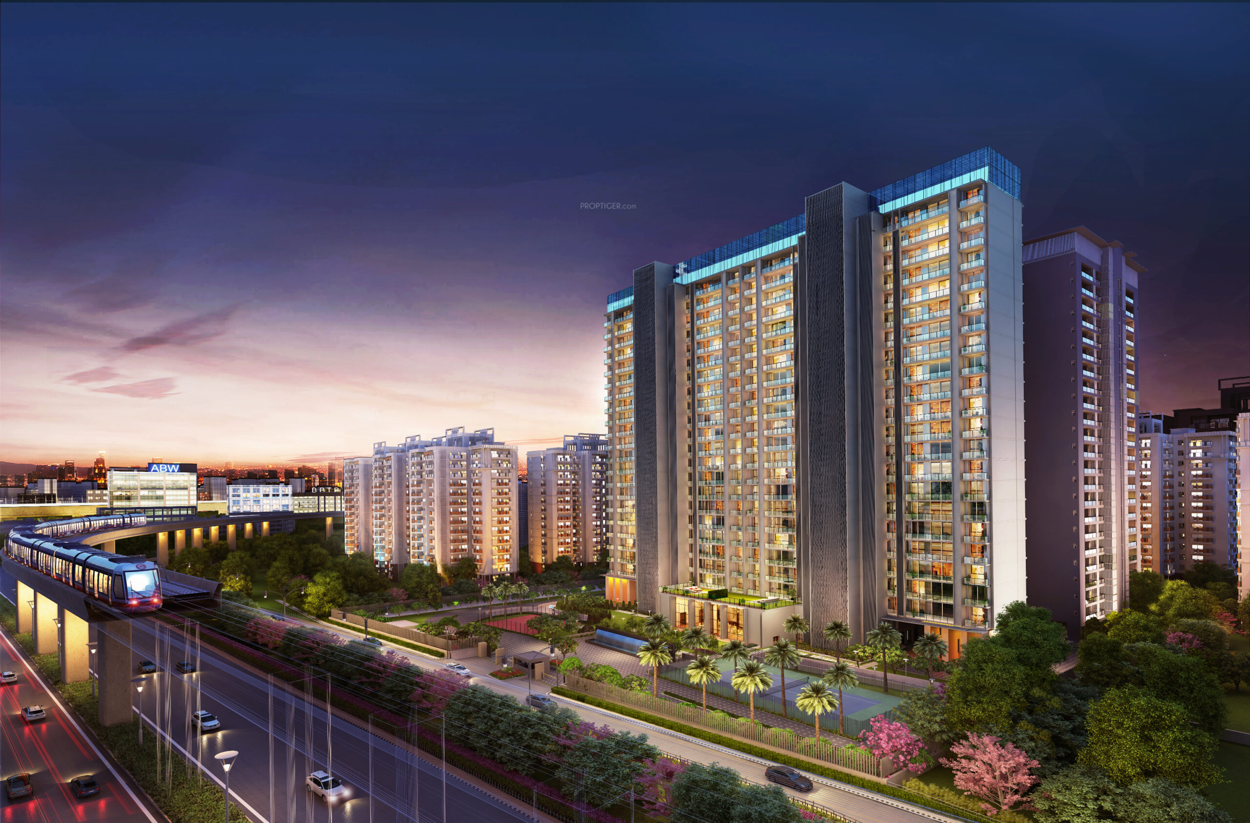 Suncity Platinum Towers, Gurgaon – Luxury 3 and 4 BHK Apartments on MG Road